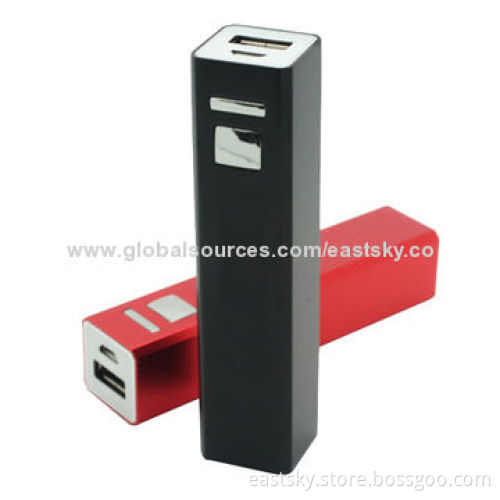 2800mAh Universal Aluminum Charger with 5V/1A OutputNew